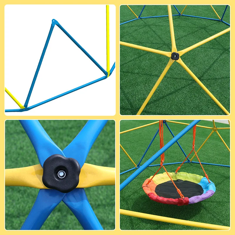 Outdoor climbing frame Space climbing frame, kindergarten, park, community square combination rock climbing toy
