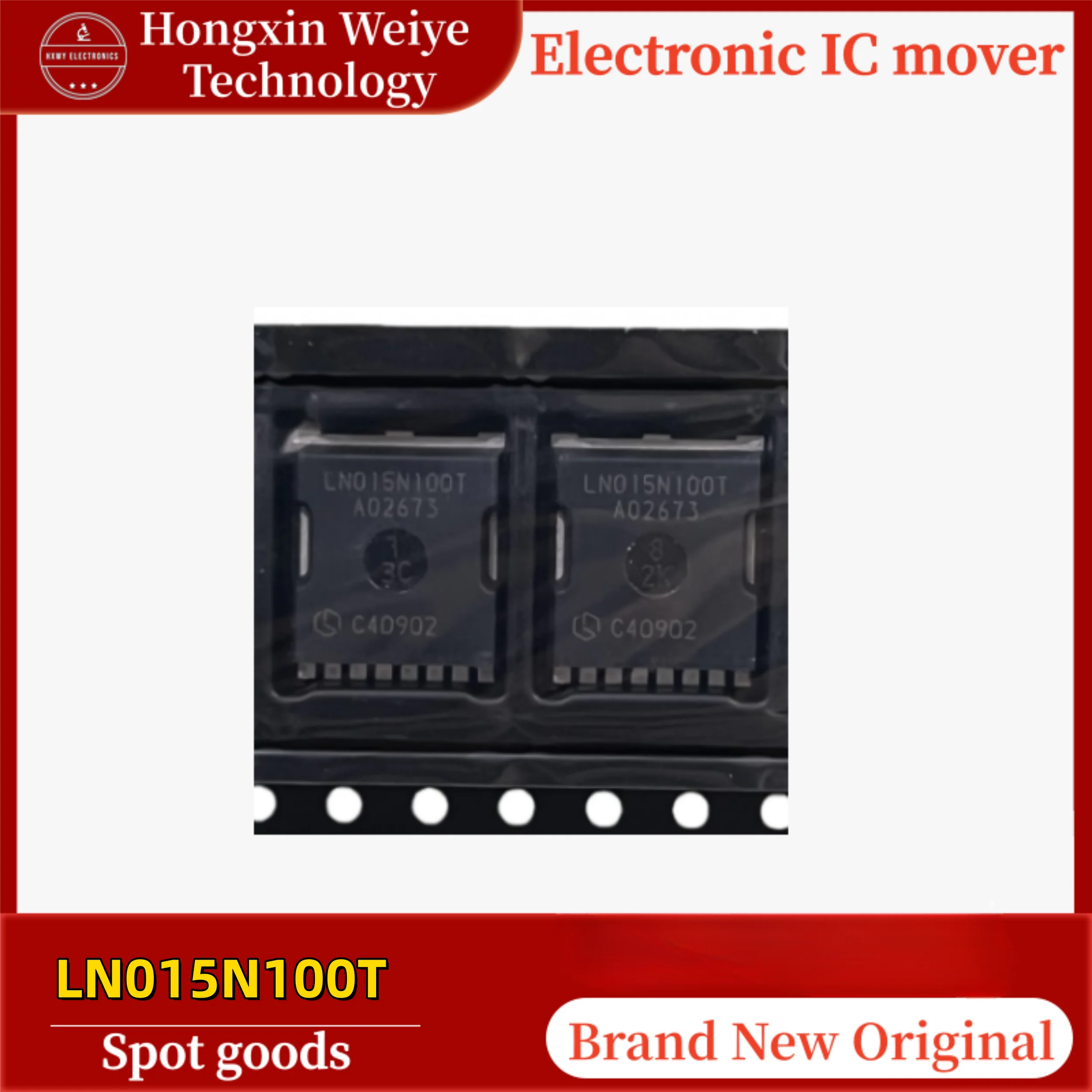 10/20 PCS LN015N100T TOLL N-Channel MOSFET 100V 500A 1.5mΩ Transistor Brand New In Stock