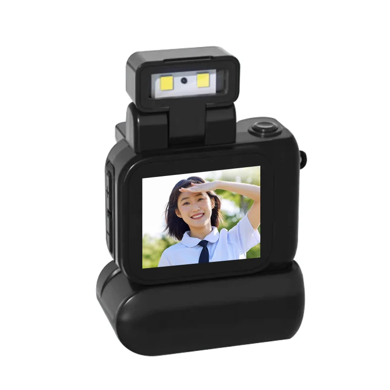 

Mini Monoreflexes Camera With 1.44 inch Screen and Flash Lamp Portable Video Recorder DV 1080P Battery Dock For Choice