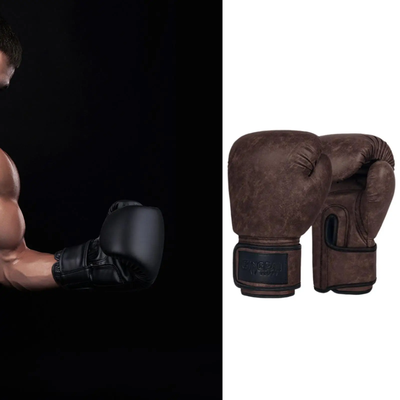 قفازات الملاكمة للرجال والنساء قفازات تدريب الملاكمة للياقة البدنية في صالة الألعاب الرياضية المنزلية