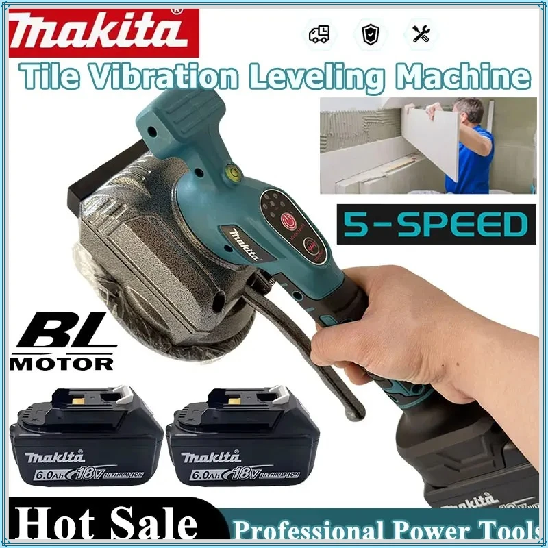 

Makita Tile Laying Machine Adjustment High Capacity for Wall & Floor Vibration Home Decoration Tool