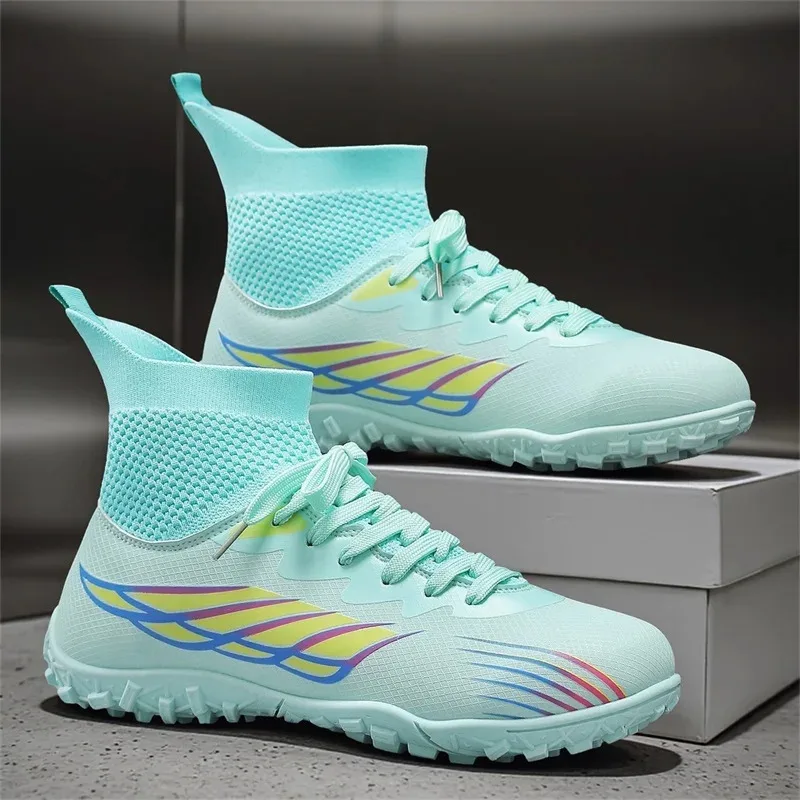 

Football shoes Men's Casual sneakers high-top sports shoes, running shoes, breathable flat plate-size loafers, ankle boots