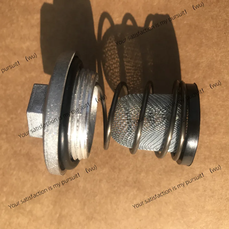 Motorcycle, off-road vehicle GY6 engine, spring oil drain screw, oil drain screw cover, oil filter - view 4