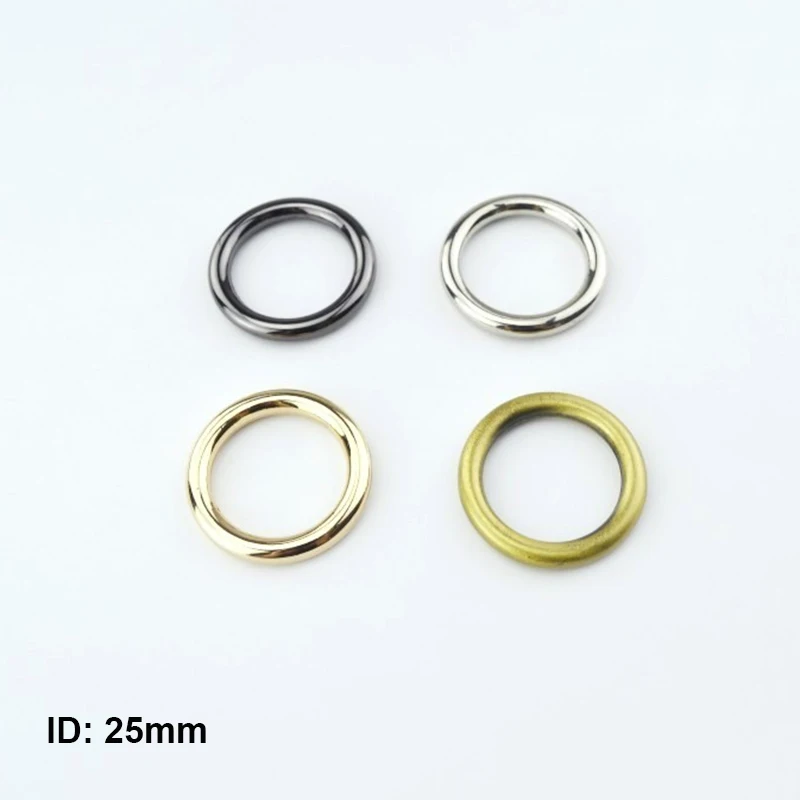 1pcs Metal O Ring Round Buckle for DIY Leather Craft Garment Webbing Bag Strap Shoes Hardware Accessories 5 Sizes CLOXY