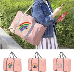 Travel Bag Tote Bag Handbags Large Capacity Clothing Organizer Teacher Pattern Series Fashion Women Weekend Bag Travel Carry Bag