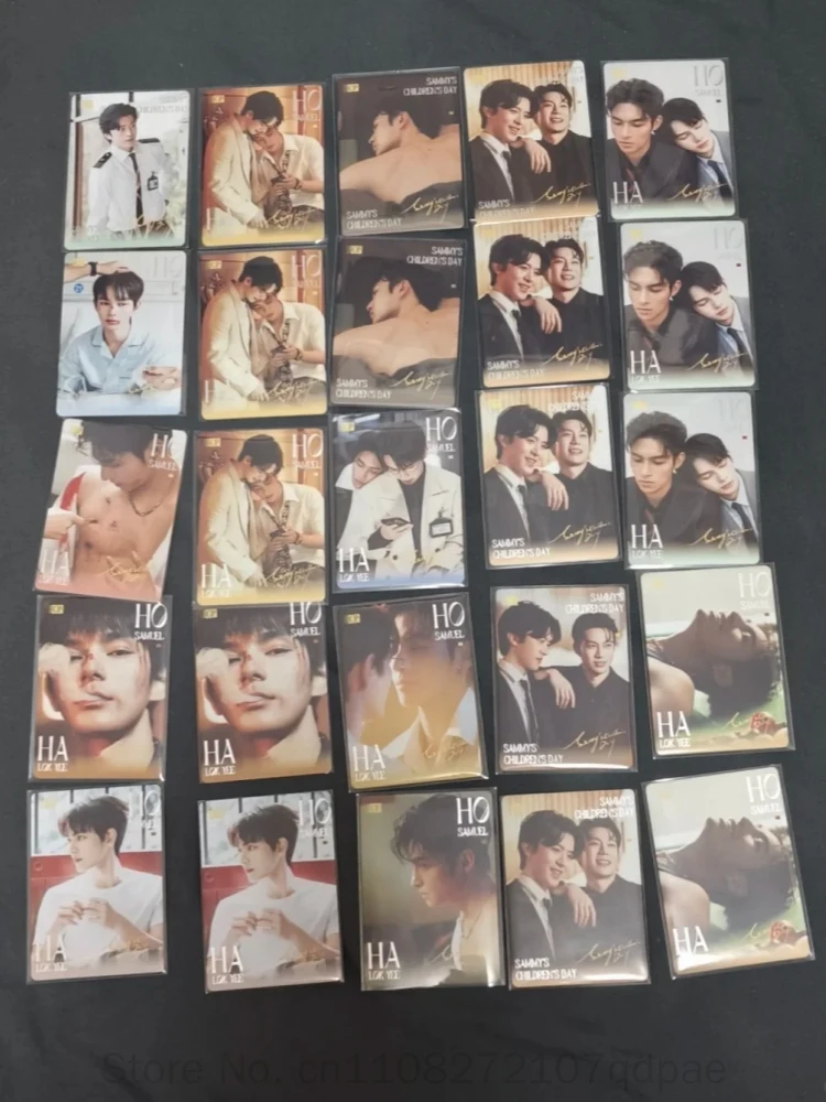 Official Sammy’S Children’S Day Tv Peripheral Character He Changxi And He Yanchao Peripheral Postcards Collection Cards Acg Gift view 3