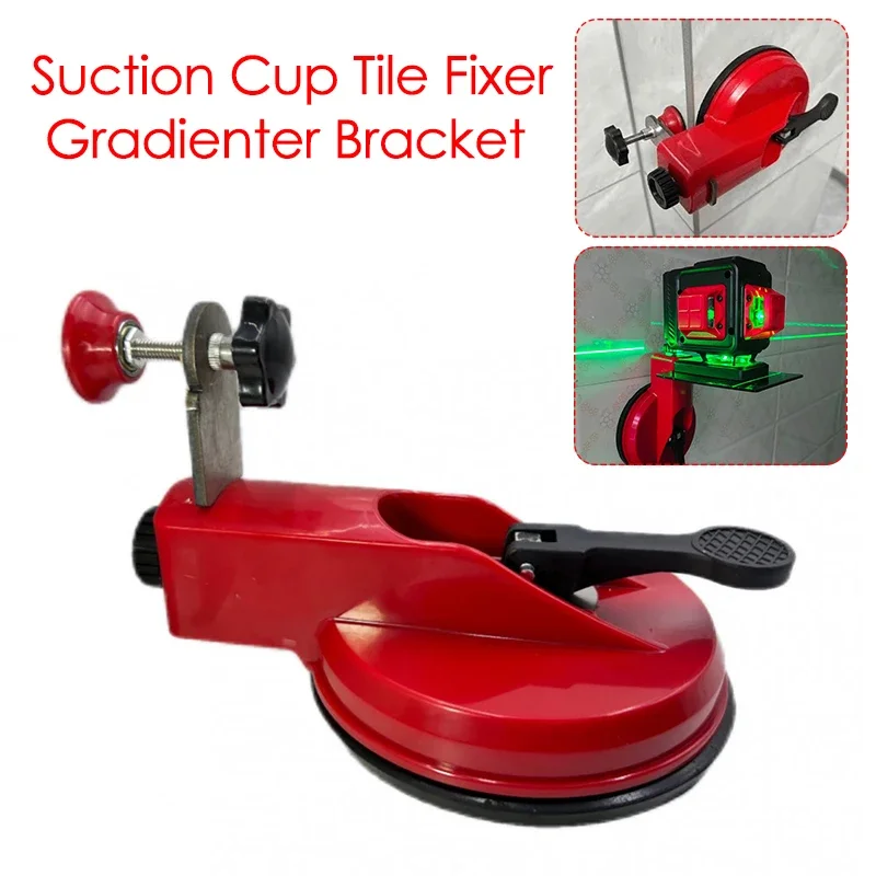 Tile Suction Cup Seam Adjuster Suction Cup Tensioner Ceramic Tile Leveler Seam Setter Building Tool Tile Fixer GradienterBracket