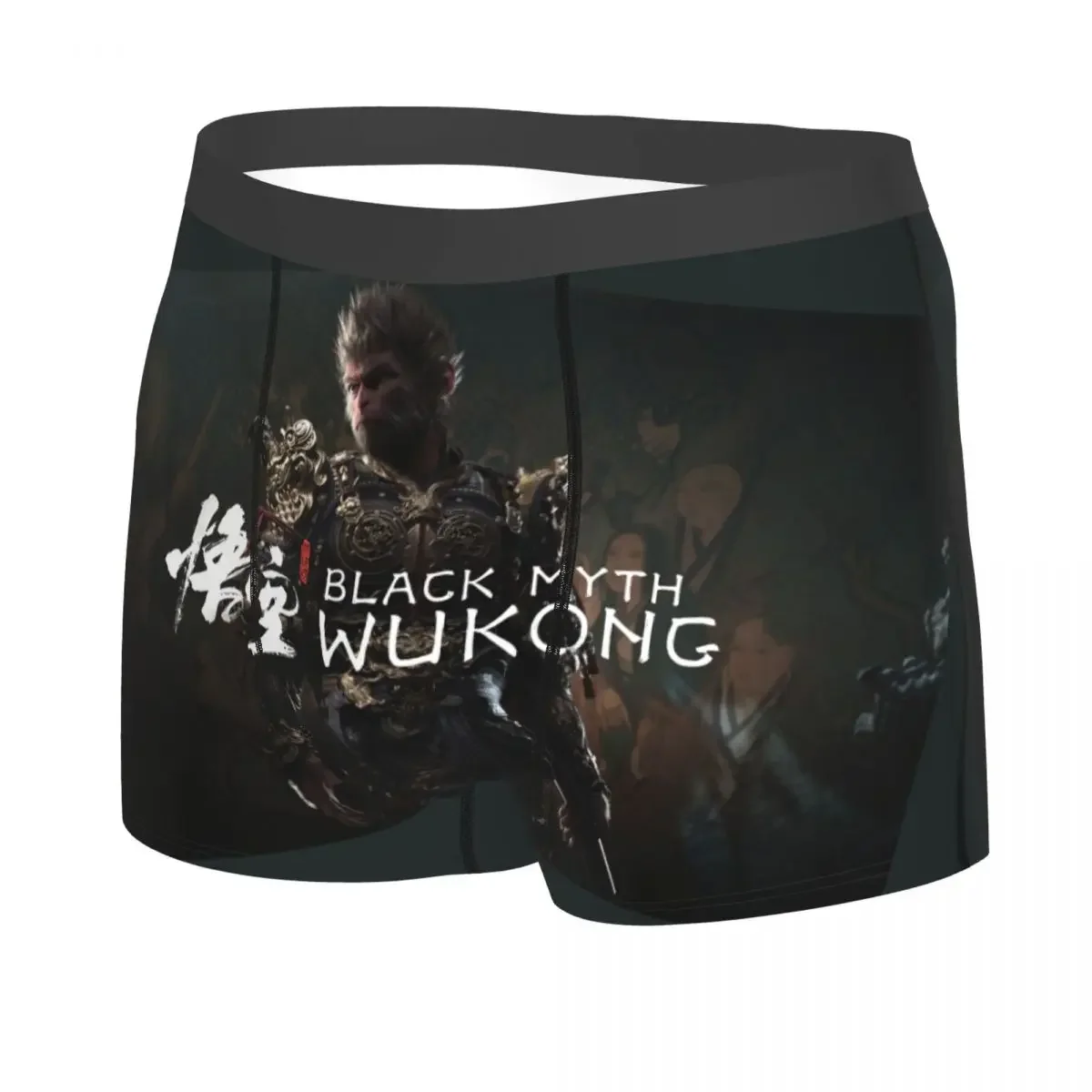 Custom Monkey King Wukong Myth And Folklore Boxers Shorts Mens Video Game Lover Gaming Briefs Underwear Fashion Underpants