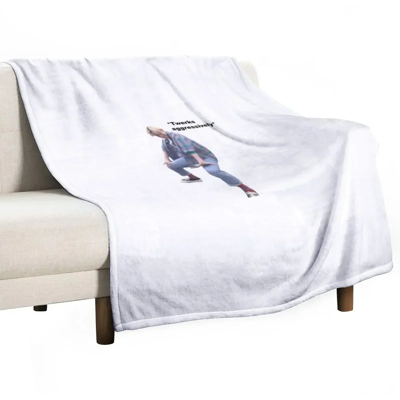 Yunho Twerking Throw Blanket Year Round Soft Comfortable Blanket for Home