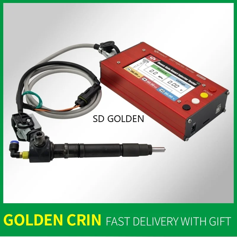 

Портативный тестер инжекторов IART02 для Denso 6-контактных интеллектуальных инжекторов, тестирование напряжения, индуктивности, сопротивления, температуры, давления