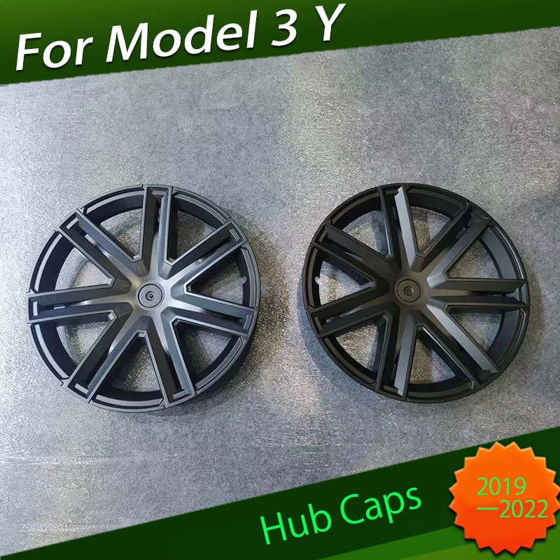 4PCS for Tesla Model 3 Model Y 2019 2020 2021 2022 Hub Cap Replacement Wheel Cap Automobile Hubcap Full Cover Accessories