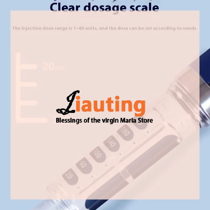 

Hot Sale 1Pcs Pen 3ML Insulin Injection Pen Household Insulin Syringe People With Diabetes Diabetic Scale
