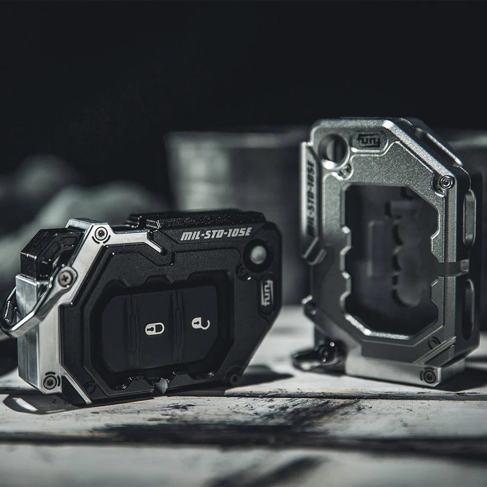 

Профессиональная настройкаFury 2018 + 4x4 автомобильные аксессуары для бездорожья, алюминиевый чехол для ключей от машины, чехол для Wrangler JL