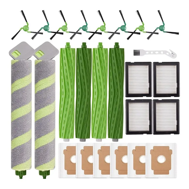 

【BRAND NEW】Replacement Parts(25-Pack) For Irobot Roomba Max 705 Combo Robot Vacuum& Mop Including Autoempty Dock