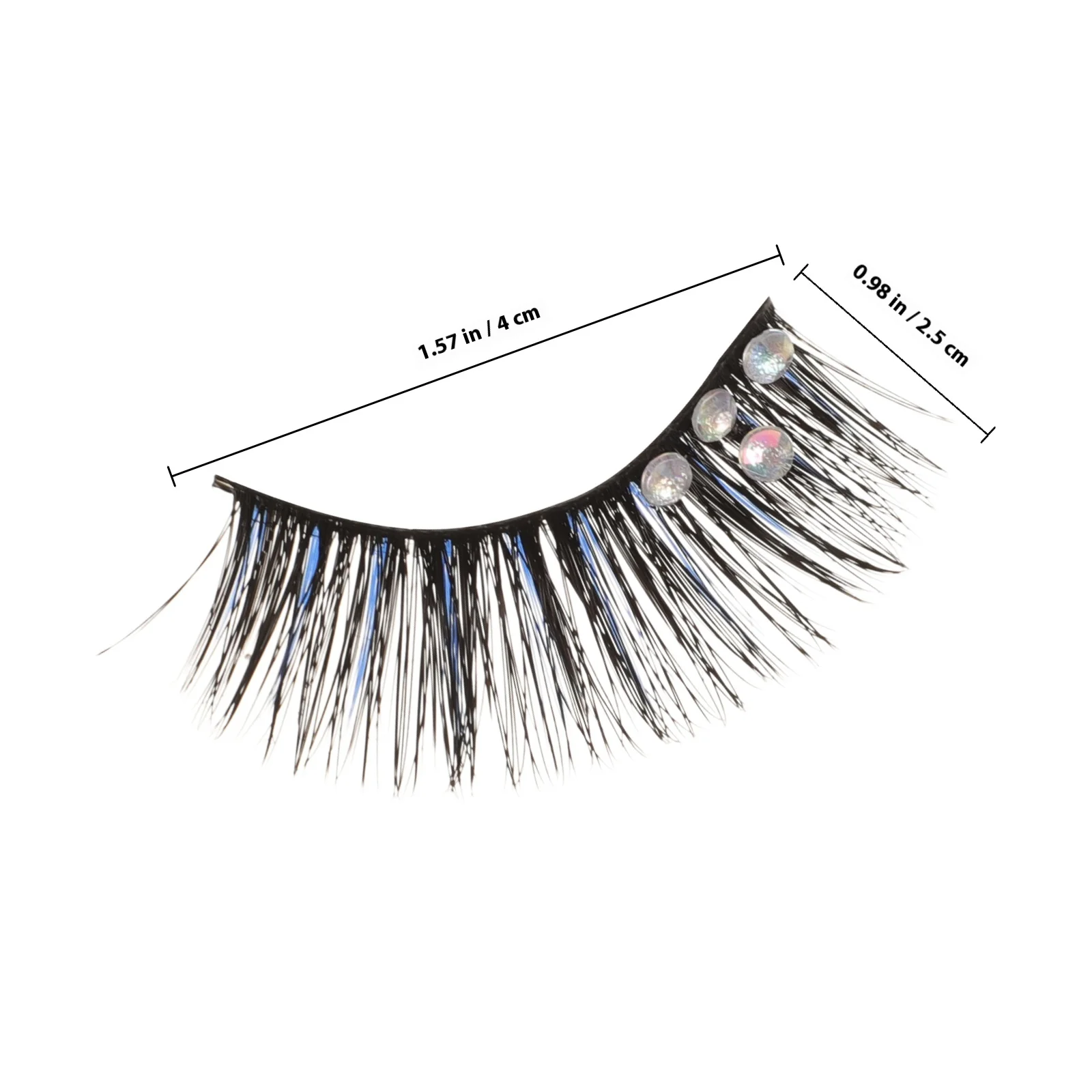 5 أزواج من الرموش الفردية المزيفة للنساء رموش اصطناعية خفيفة الوزن وطبيعية فردية للنساء أدوات مكياج الحفلات #2