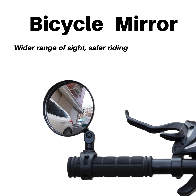 Universal Bicycle Mirror Handlebar Rearview Mirror for Bicycle Motorcycle 360 Rotation Adjustable for Bike Riding Cycling Mirror