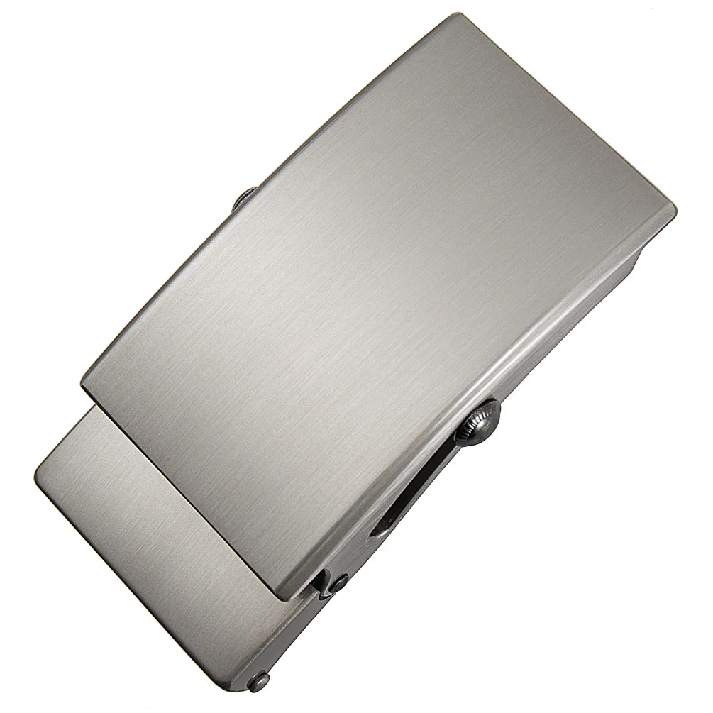 جديد الرجال الأسطوانة سبائك الزنك مشبك كلاسيكي بلون حزام الملحقات بسيطة تنوعا حزام مشبك 3.5 سنتيمتر