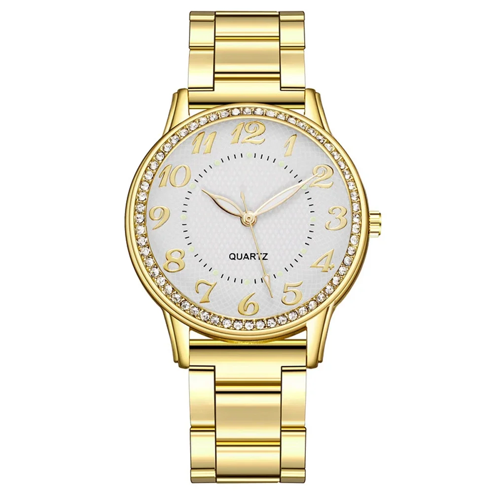 Vestido elegante cinturón de malla relojes de cuarzo con diamantes de imitación pulsera de lujo relojes de cuarzo para mujer reloj de negocios reloj femenino