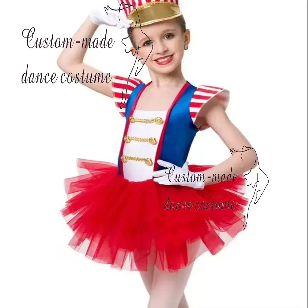 

Children's Princess Ballet Dance Performance Costume, Fluffy Stage Performance Outfit