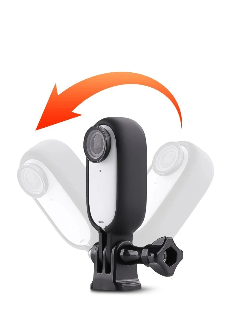 Для Insta360 GO 3 GO3S аксессуары рамка Оболочка Чехол + 1/4 адаптер для штатива длинный винт корпус Защита для Insta 360 go3