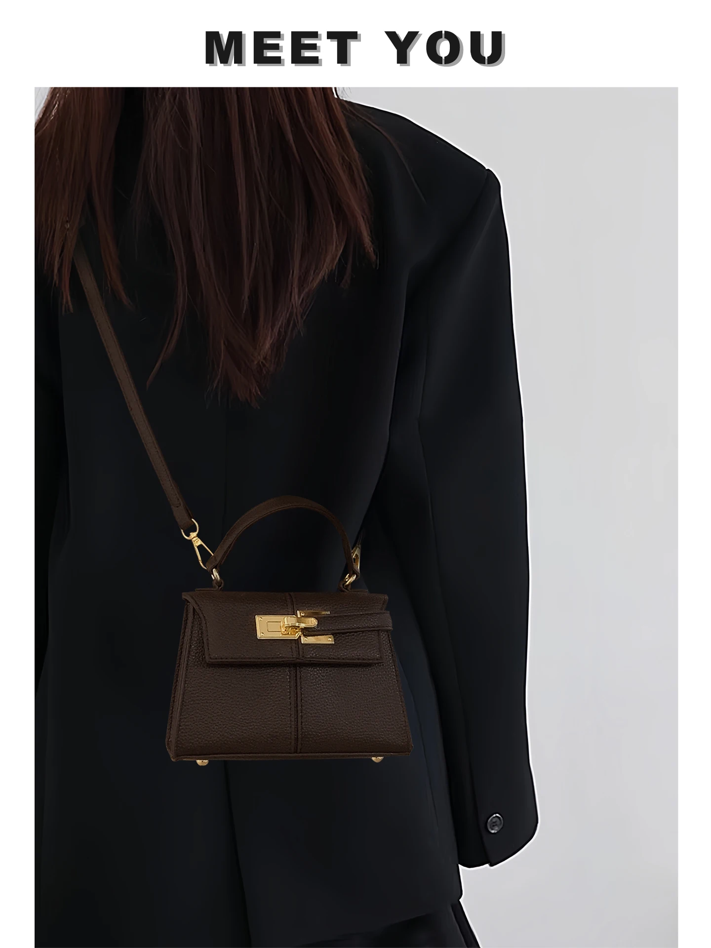 

Ele повседневная сумка через плечо для женщин, кожаная сумка премиум-класса с мягкой текстурой, неперевертывающийся дизайн, моющийся размер кактуса, новинка 2025, Sle