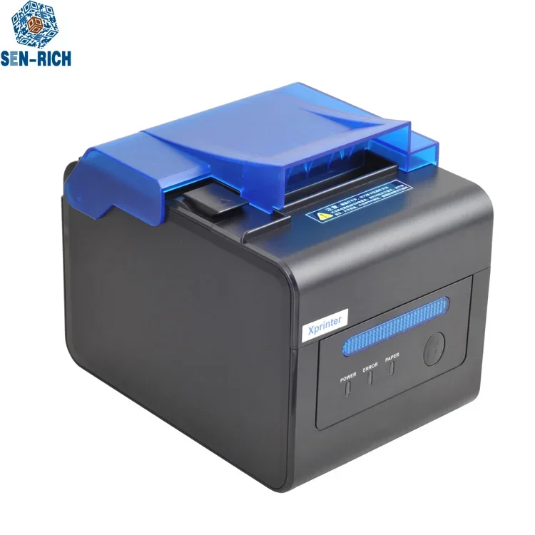 300mm/s Printing Speed Lan Usb Serial Port 80MM BT Thermal Receipt Printer C300H