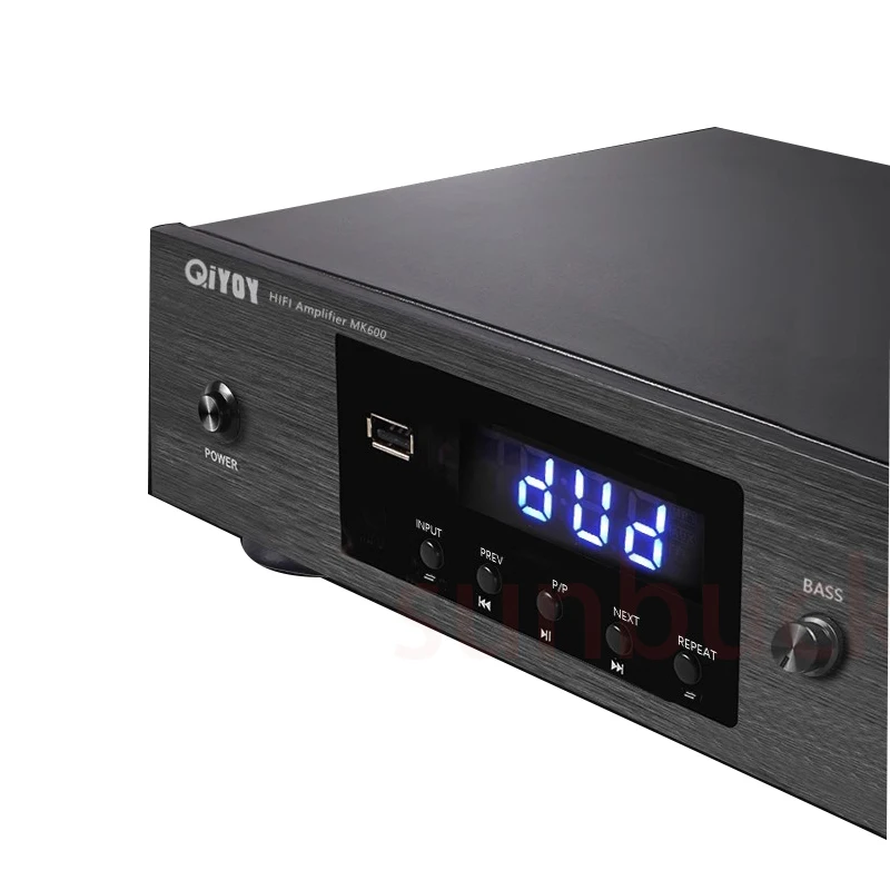 

Усилитель звука SUNBUCK 80W 2.0-канальный Hi-Fi, компактный, с оптоволоконным, коаксиальным и беспроводным Bluetooth-подключением