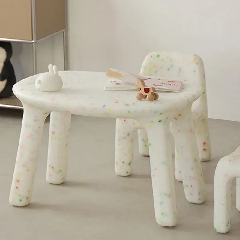 Kindertafelbureau Kinderkamer Kleuter Plastic Kinderstoelen Stoel Peuter Studeermeubilair De Dressing Bureau Enfant Miniset