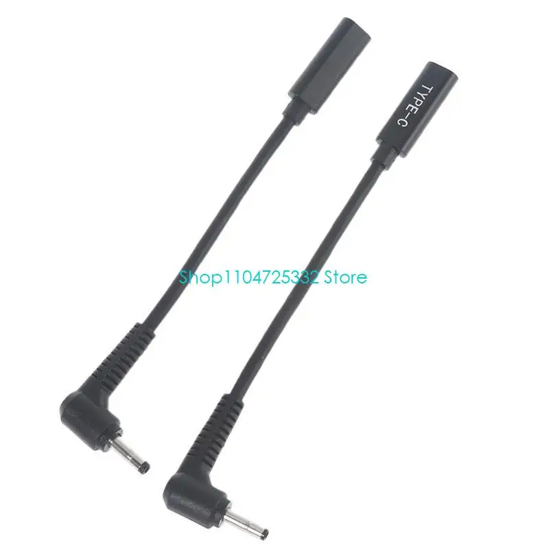 

P5EA Power Extension Cord Type C Female to for DC 4.0x1.7mm Extension Cord Adapter