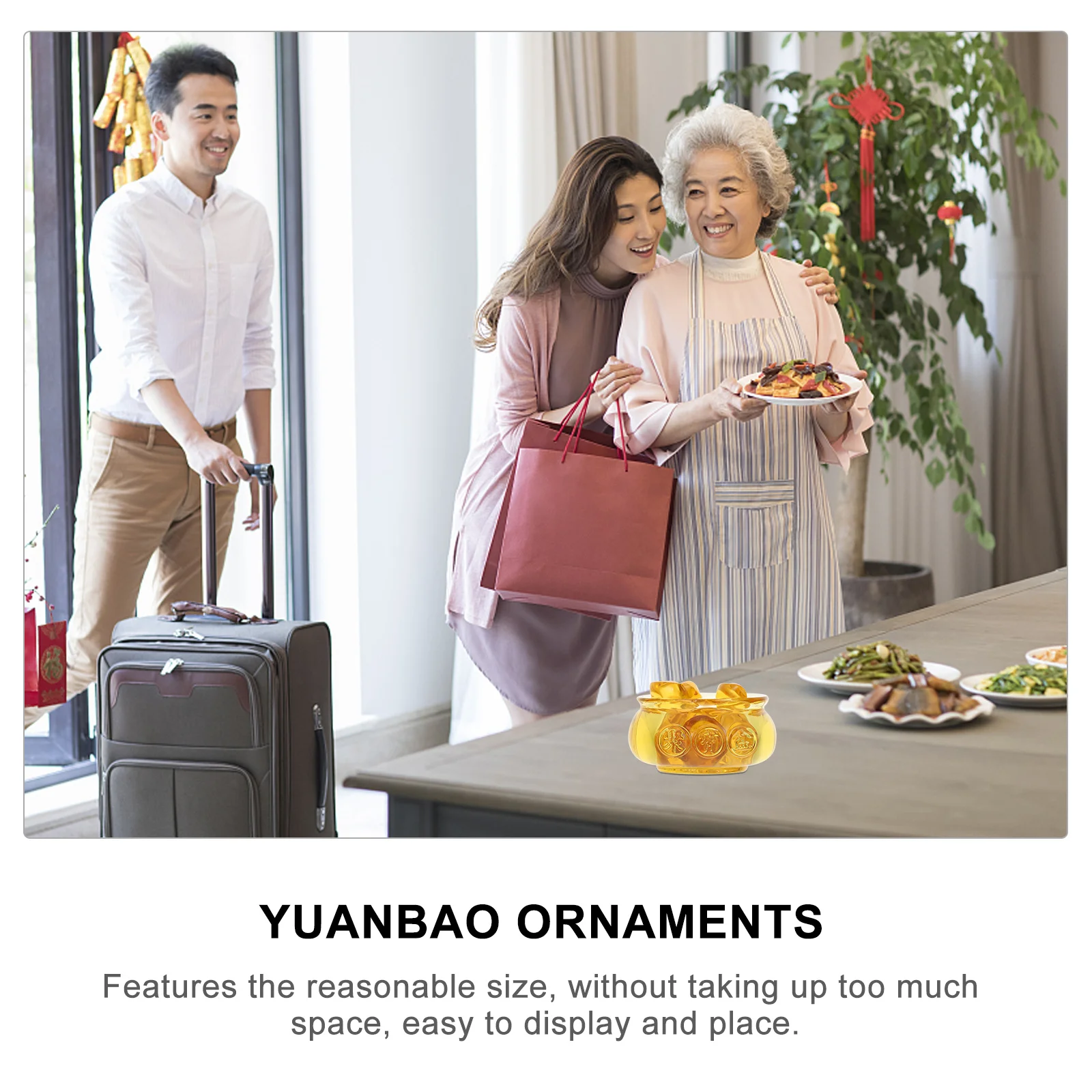 

1 Set Basin Decoration Home Office Desktop Feng Shui Ornament Living Room Desktop Cornucopia Adornment Creative