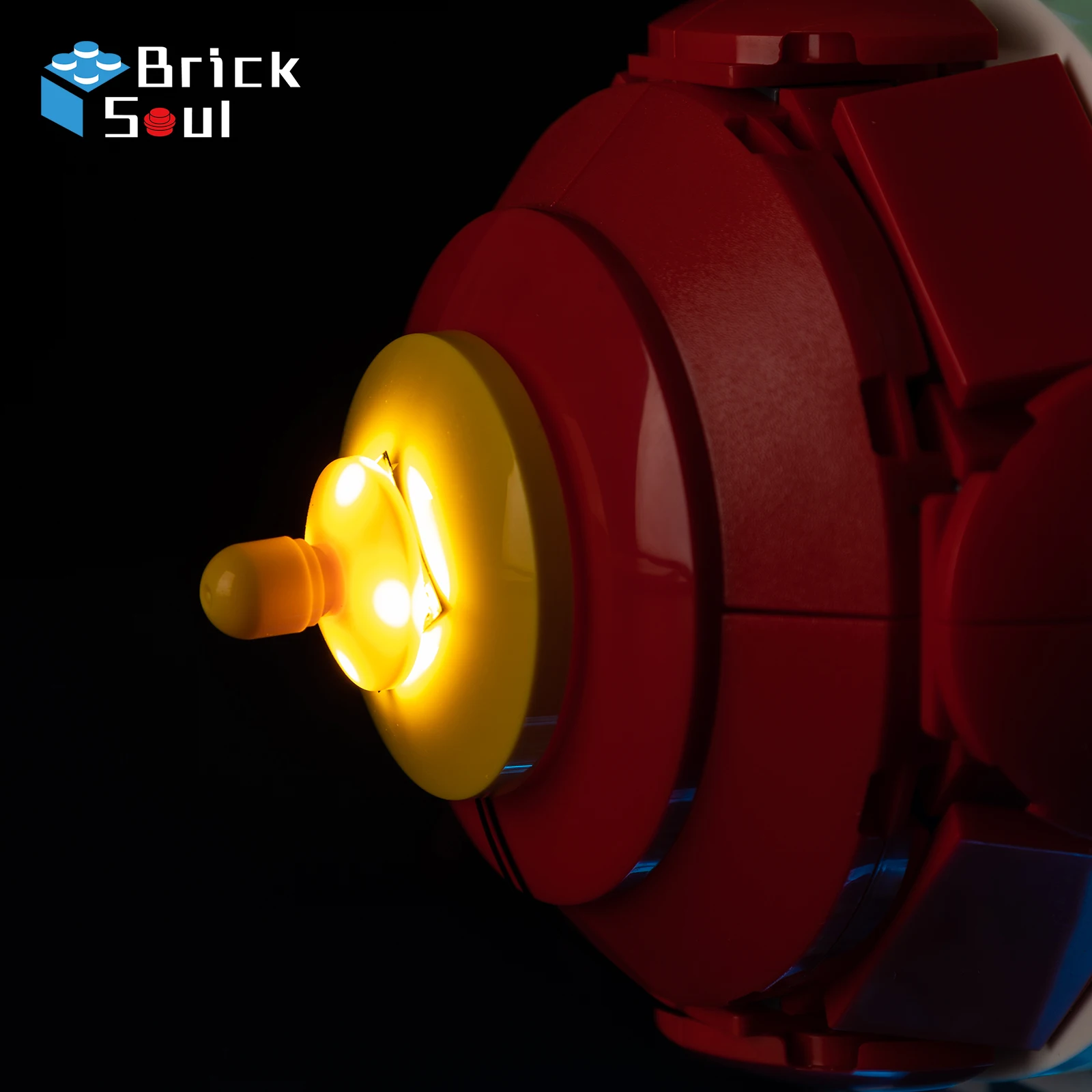 BrickSoul Led Light Kit Suitable for Lego Alien with Pizza Planet Rocket Ride 43307 Building Blocks