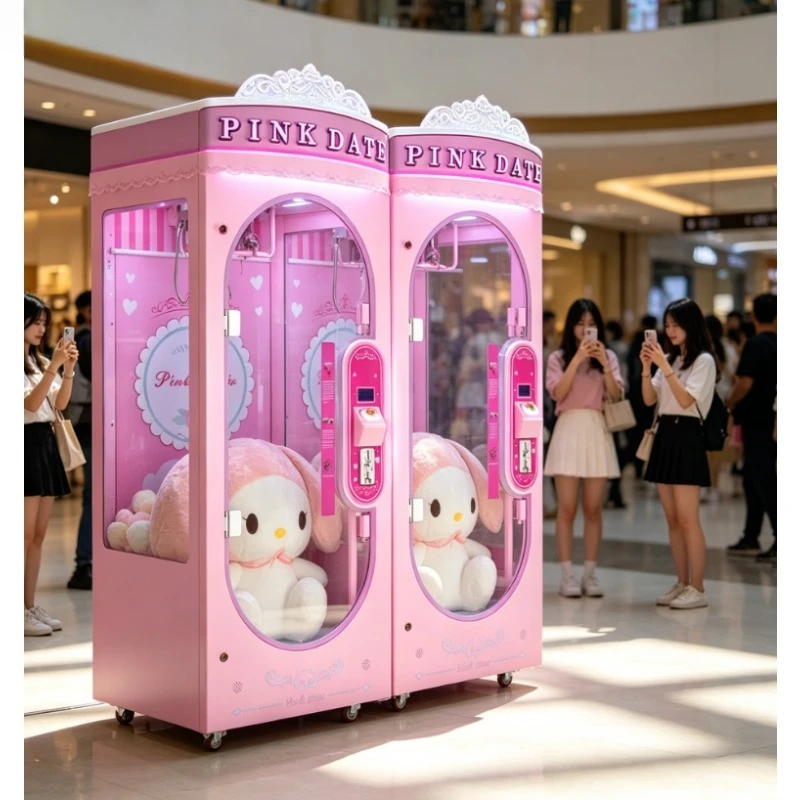 Custom New Design Date Cut Ur Prize Scissors Machine, Arcade Prize Vending Gift Game Console for Amusement Mall