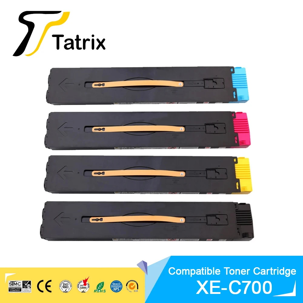 

Tatrix C700 C75 J75 Premium Compatible Laser Color Toner Cartridge for Xerox Color C75 J75 Dijital color press 700 700i 770