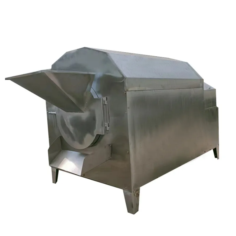 Automatic frying machine, melon seeds, peanuts, rapeseed roller wok