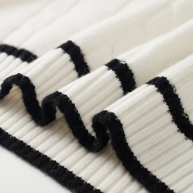 男性 100% メリノウール V ネックカラーブロックストライプベストセーターノースリーブプルオーバーカシミヤ暖かいソフト快適な服トップ