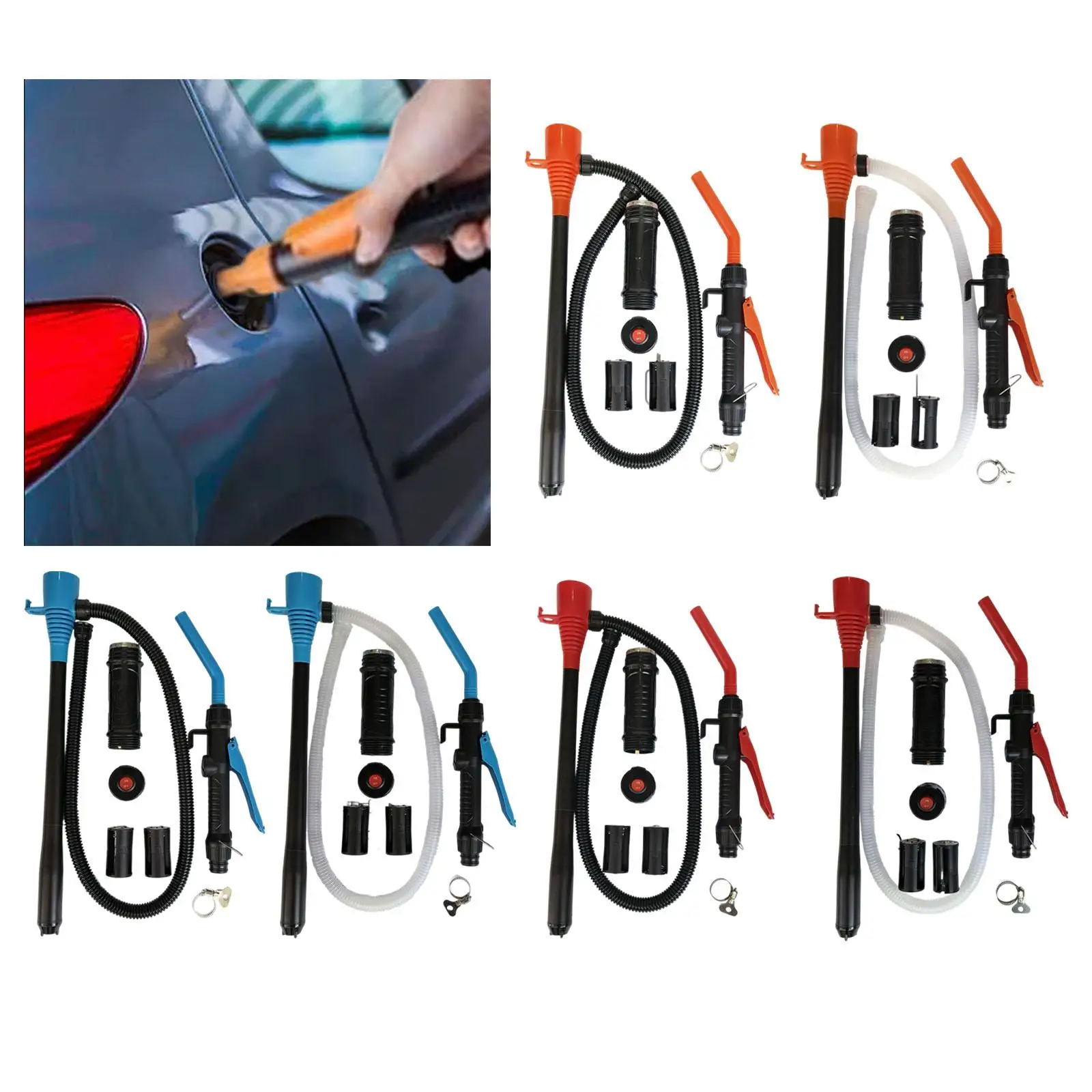 

Ручной насос для перекачки, управляемая многофункциональная дифференциальная жидкость, простая установка, 60 см, перекачка масла и топлива для мотоцикла