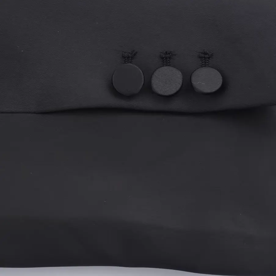 Zweiteiliges Hosen-Set für Damen, Pendleranzug, Freizeitjacke, modisches, satinähnliches Revers, Oberbekleidung, plissierte, gerade Hose mit hoher Taille