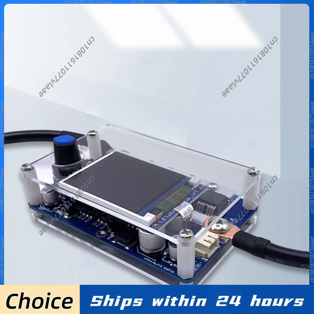 

Mini Spot Welder Control Board 7-14V Portable Spot Welding Machine Digital Display Battery Spot Welder for 18650 Battery