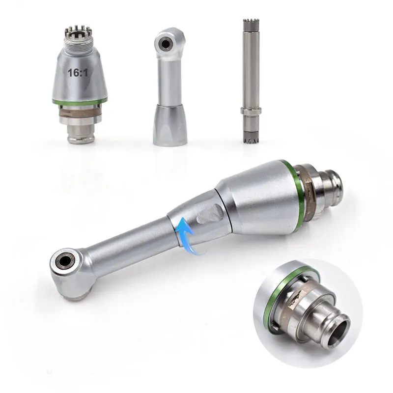 Dental Wireless Endo Motor  LED 16:1 Contra Angle with 9 Working Procedures  for Root Canal Treatment