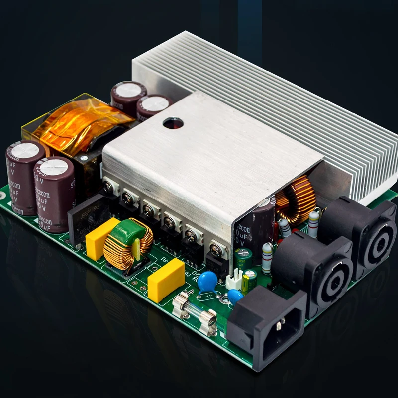 

digital power amplifier pure rear stage 4 channel 650W high power KTV stage performance project installation 1U power amplifier