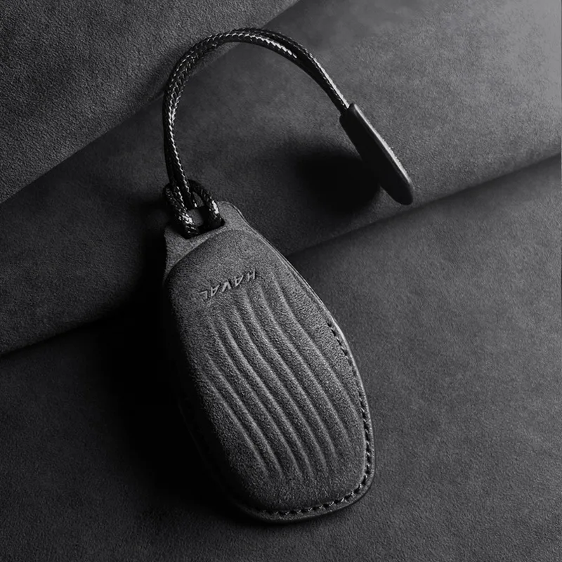 

For Great Wall Haver Key Cover Flip Fur Raptor Dragon MAX 2nd Generation Big Dog Red Rabbit H5 H6 Car Key Bag Buckle Case