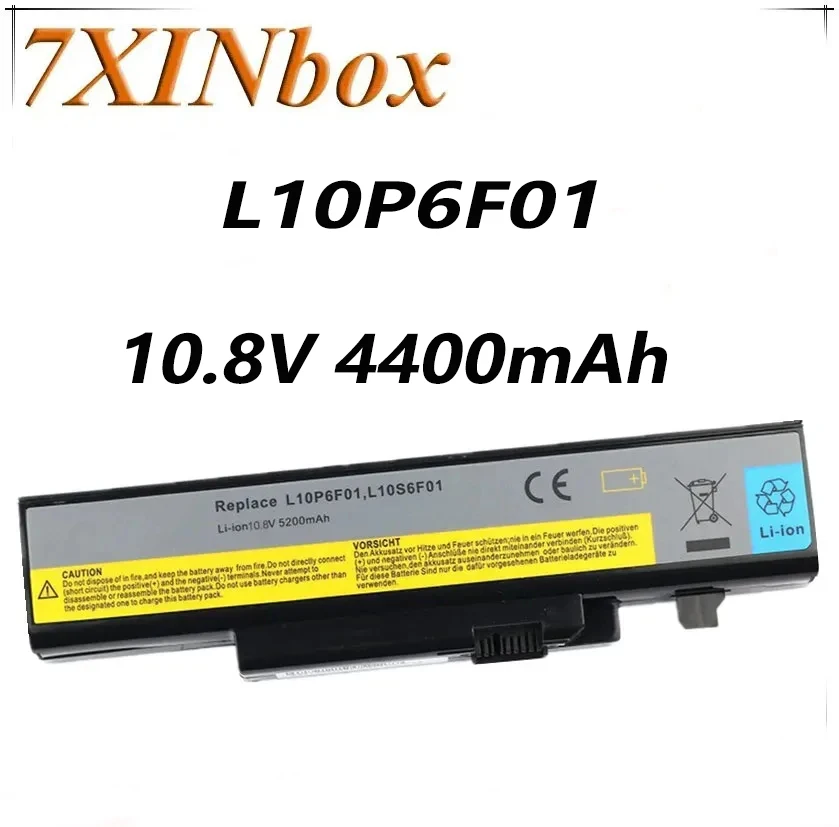 

7XINbox 10.8V 4400mAh Battery L10P6F01 L10S6F01 L10C6F01 For Lenovo IdeaPad Y470 Y470P Y470A Y471 Y471D Y471N Y570 Y570M 57Y6625