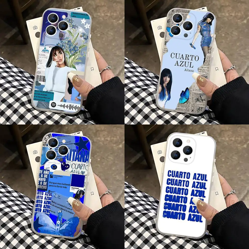 

A-Aitana Cuarto azul Phone Case For iPhone 17,16,15,14,13,12,11 Pro,Max,Plus,Mini,Air,E Magnetic Magsafe Frosted Clear