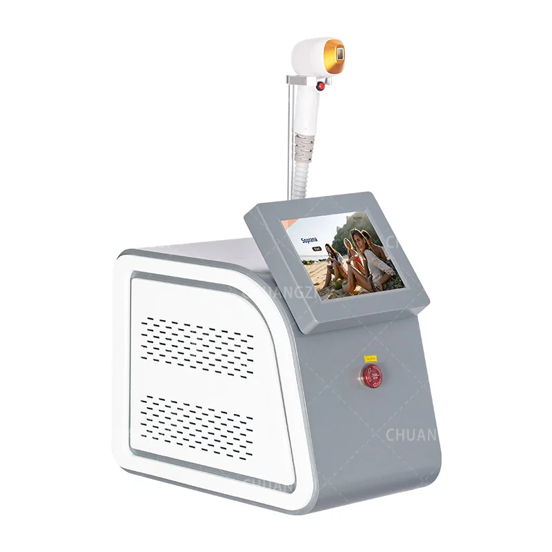 Épilateur professionnel à diode 808nm, 808 755 1064, équipement d'épilation en continu, appareil indolore pour le corps