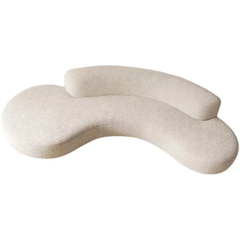 

# Hot #European Style Curved Couch Teddy Living Room Sofas Semi Circle Modern Sofa Set