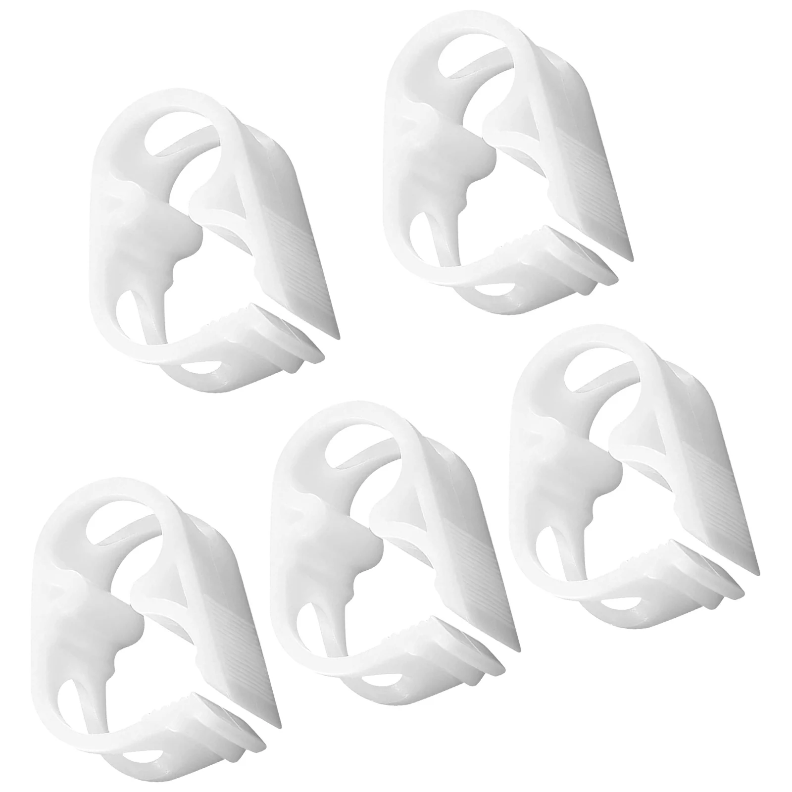 5 pièces colliers de serrage pour tubes pour jardin Microspray contrôle du débit d'eau colliers de serrage en plastique collier de serrage en plastique serre-tube Siphon pince de tuyau