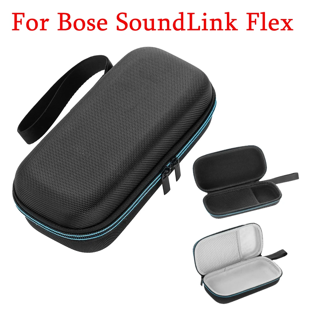 Smart Speaker Storage Bag Bluetooth Speaker Carrying Case EVA Shell Audio Portable Protective Travel Box for Bose SoundLink Flex