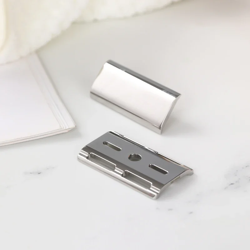 Yaqi Vintage Ghost 90SB 316 нержавеющая сталь с лезвием 0,90 мм, полированная безопасная бритвенная головка для мужчин, долговечный инструмент для чистки