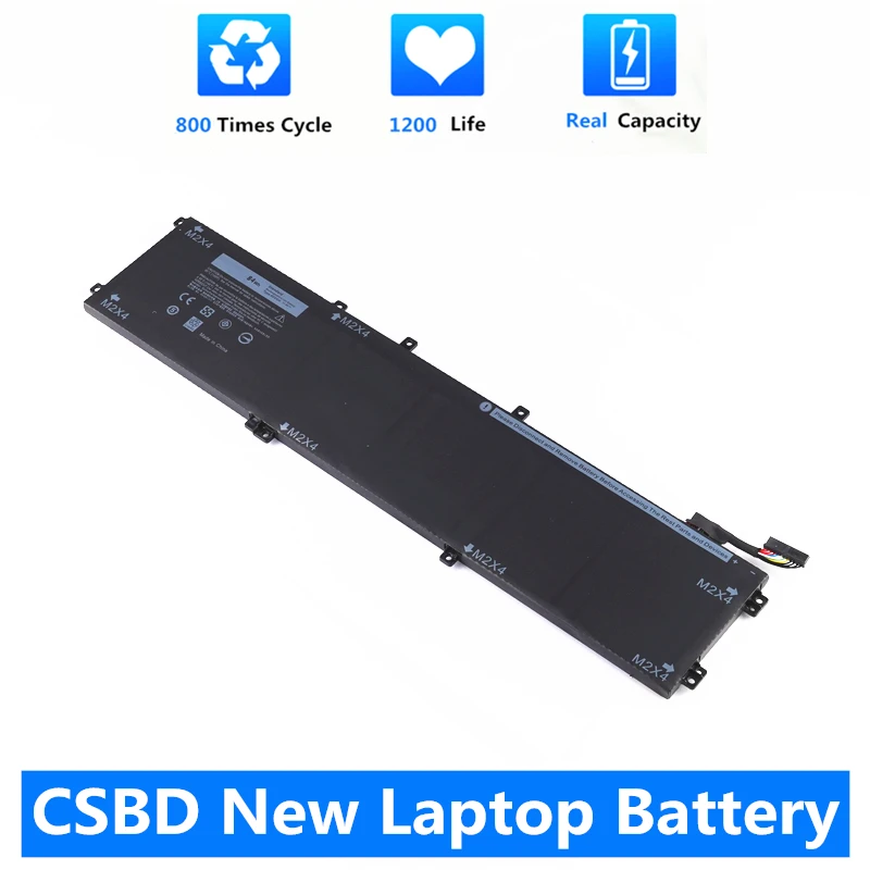 

CSBD New 84Wh 4GVGH 56Wh RRCGW Laptop Battery For DELL XPS 15 9550 Series Precision 5510 M5510 1P6KD T453X M7R96 P56F P56F001