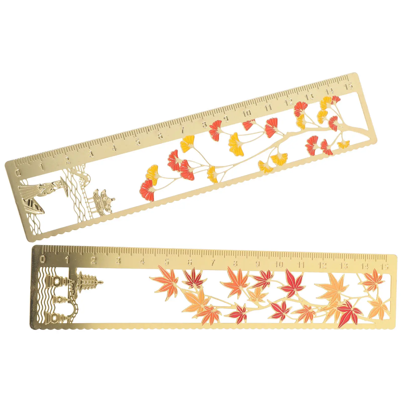 

2 шт. металлические закладки в китайском стиле, элегантные, изящные, с гладкой отделкой, легкие, портативные, для чтения, для поиска страниц, подарок для учителей